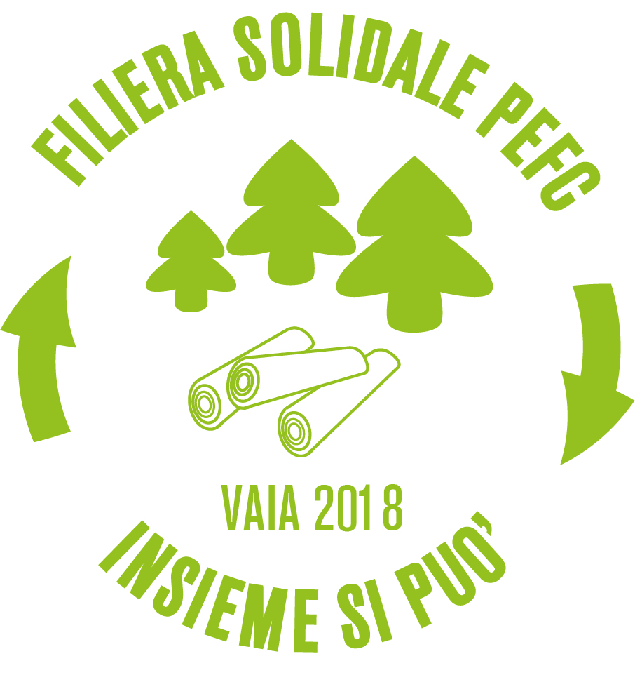 Logo FilieraSolidale Verde Tempesta Vaia, la “Filiera solidale” PEFC fa i suoi primi passi