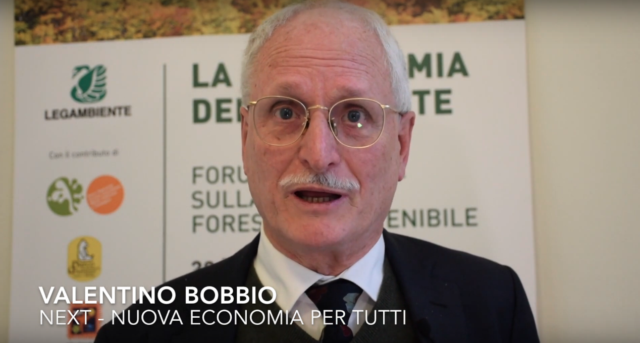 ValentinoBobbio NEXT Video-notizia – voci delle Comunità Forestali Sostenibili – Menzione speciale “Nuova Economia per la Montagna”